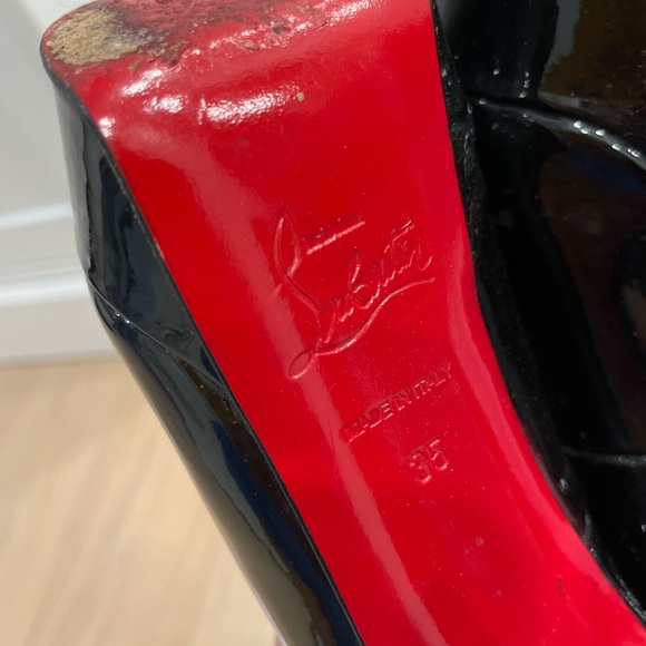 Christian Louboutin black Bianca Pumps - Picture 3 of 5